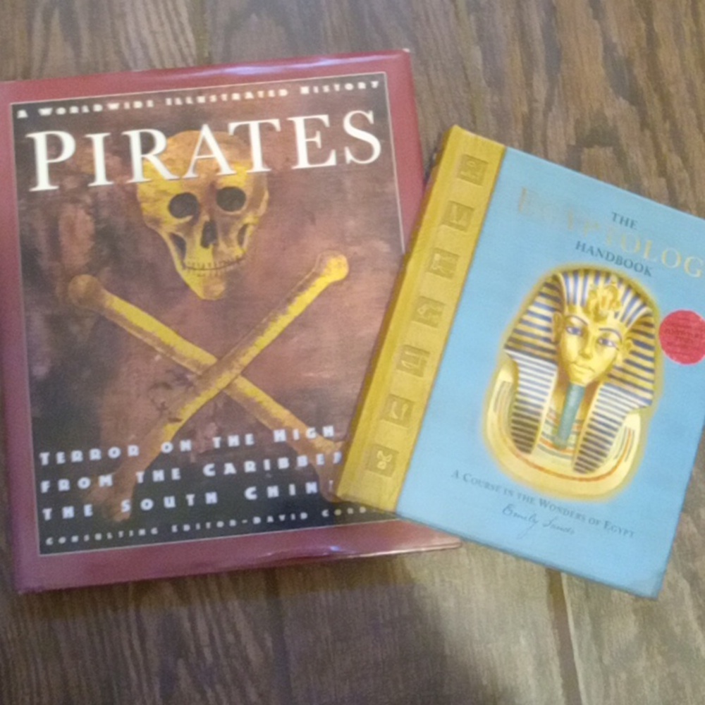 Pirates & Egyptology Books